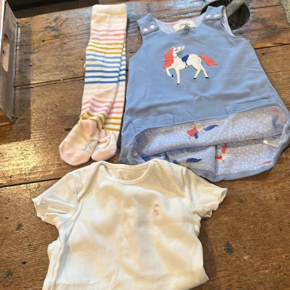 6-12M girl bundle w/Joules, Milk Barn & Tommy Bahama - Picture 5 of 5